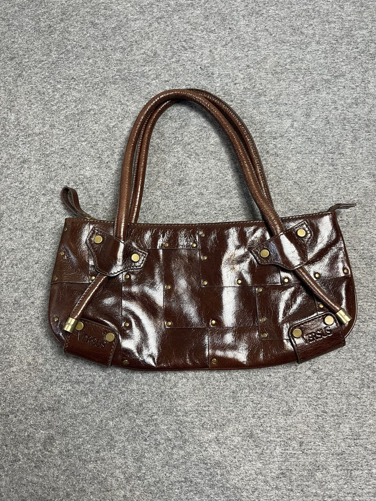 Versace × Versus Versace × Vintage Vintage Versace versus leather bag Size ONE SIZE - 1 Thumbnail