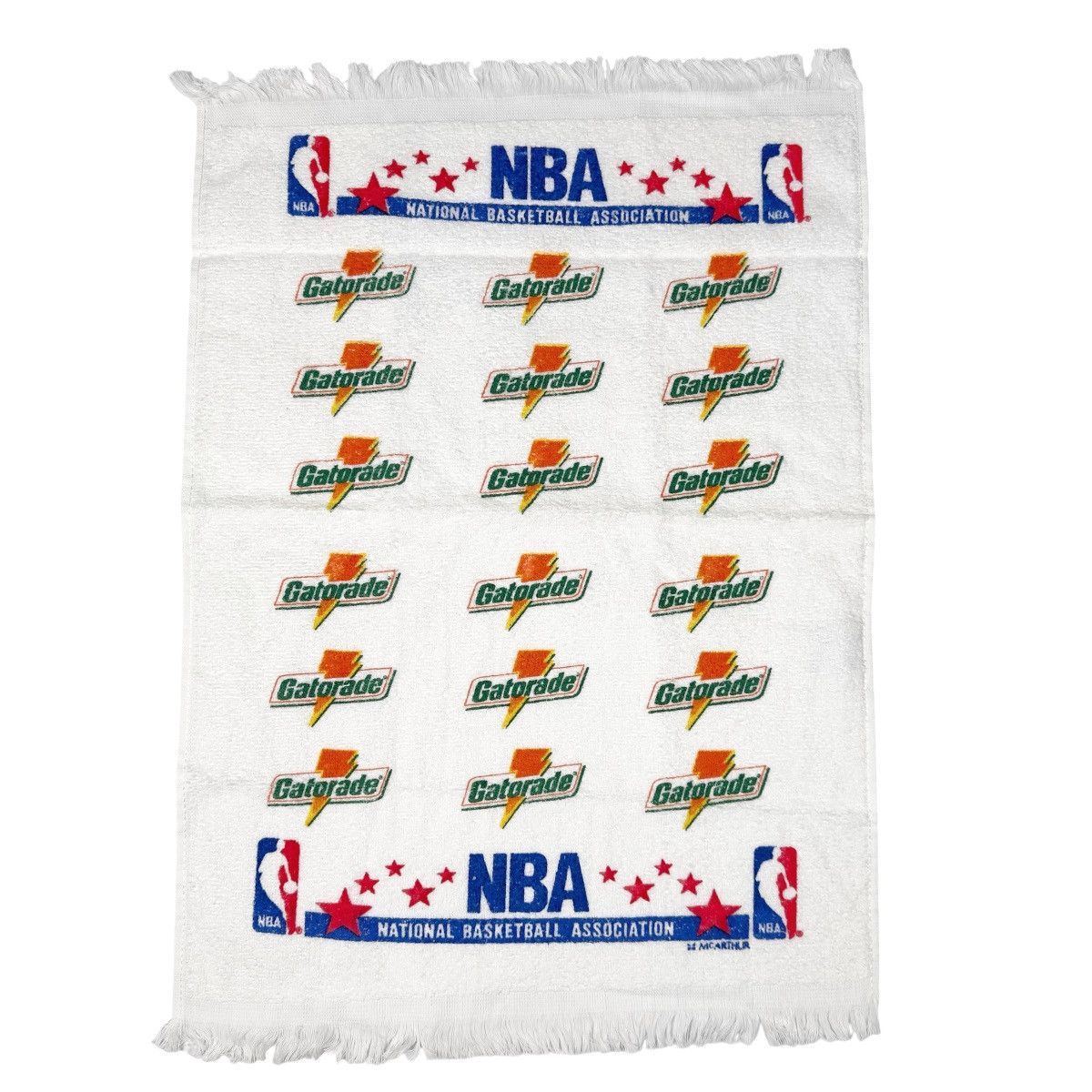 NBA VTG 90s NBA Gatorade Logo Promo Cannon Towel Made In The USA Size ONE SIZE - 1 Thumbnail