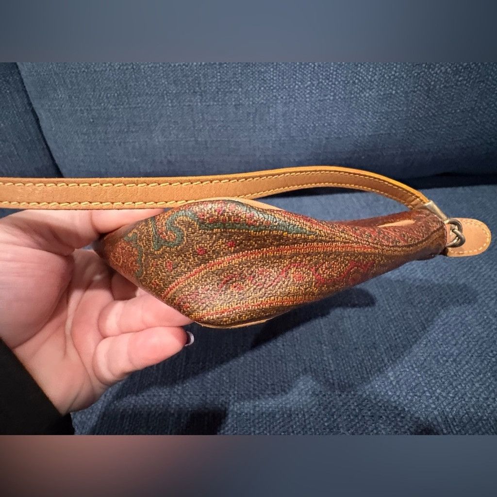 Etro ETRO small Paisley leather shoulder bag Size ONE SIZE - 8 Thumbnail