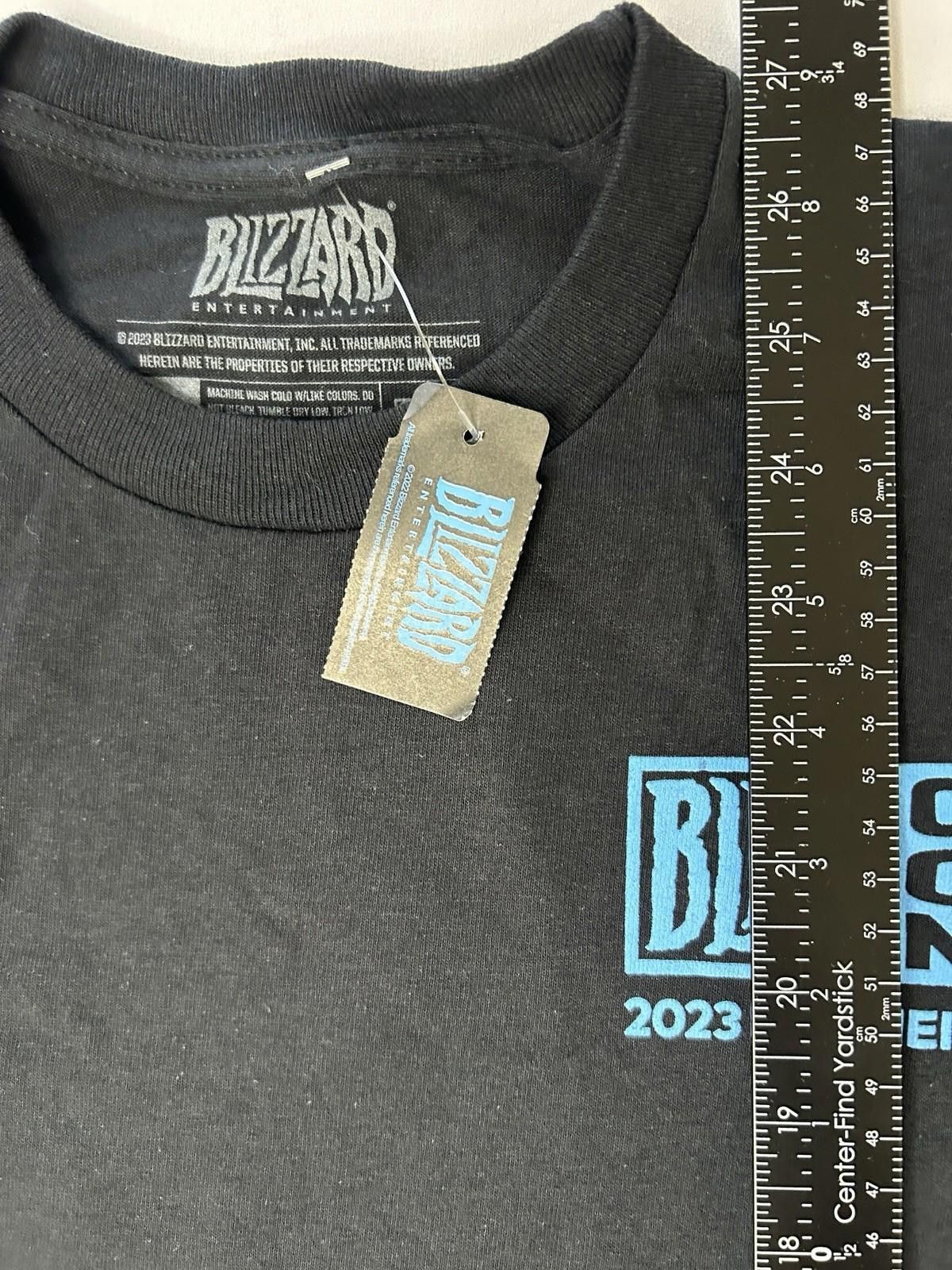 Other Blizzard Blizzcon 2023 Anaheim Key Art Black LS Shirt Small Size US S / EU 44-46 / 1 - 3 Thumbnail