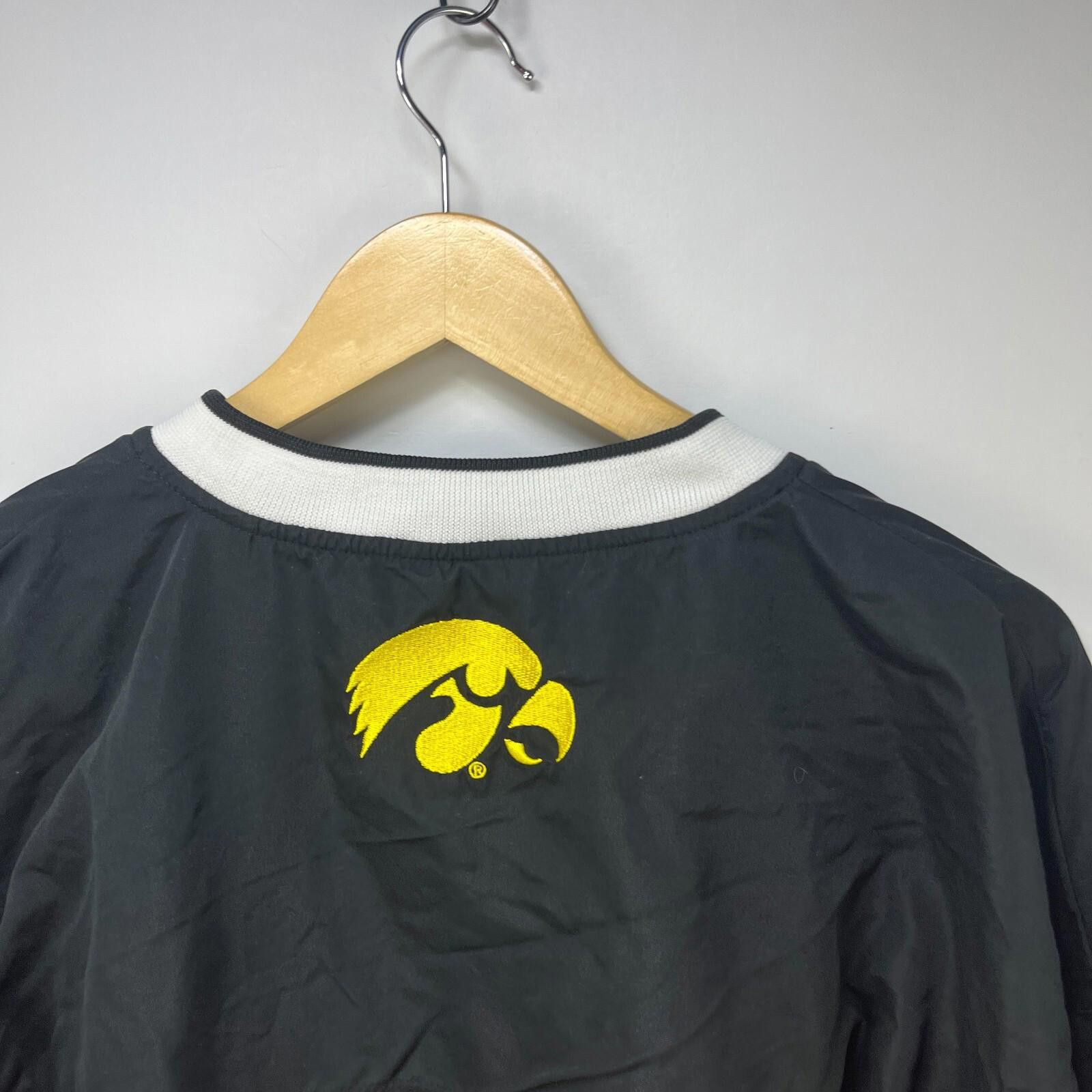 Other Vintage 90s Iowa Hawkeyes University Windbreaker Jacket XL Size ONE SIZE - 10 Thumbnail
