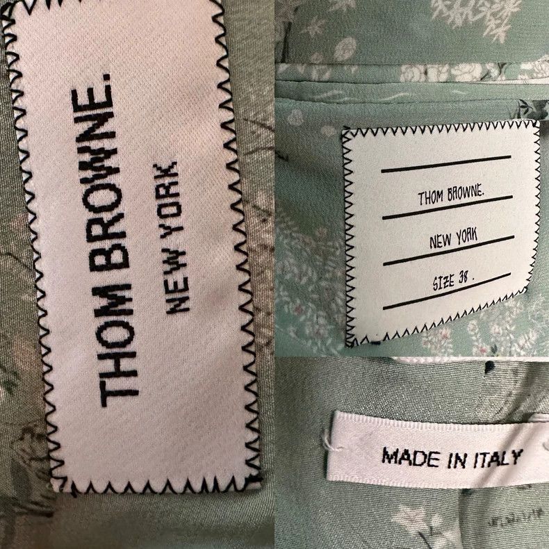 Thom Browne Thom Browne Embroidered silk suit Size XS / US 0-2 / IT 36-38 - 6 Thumbnail