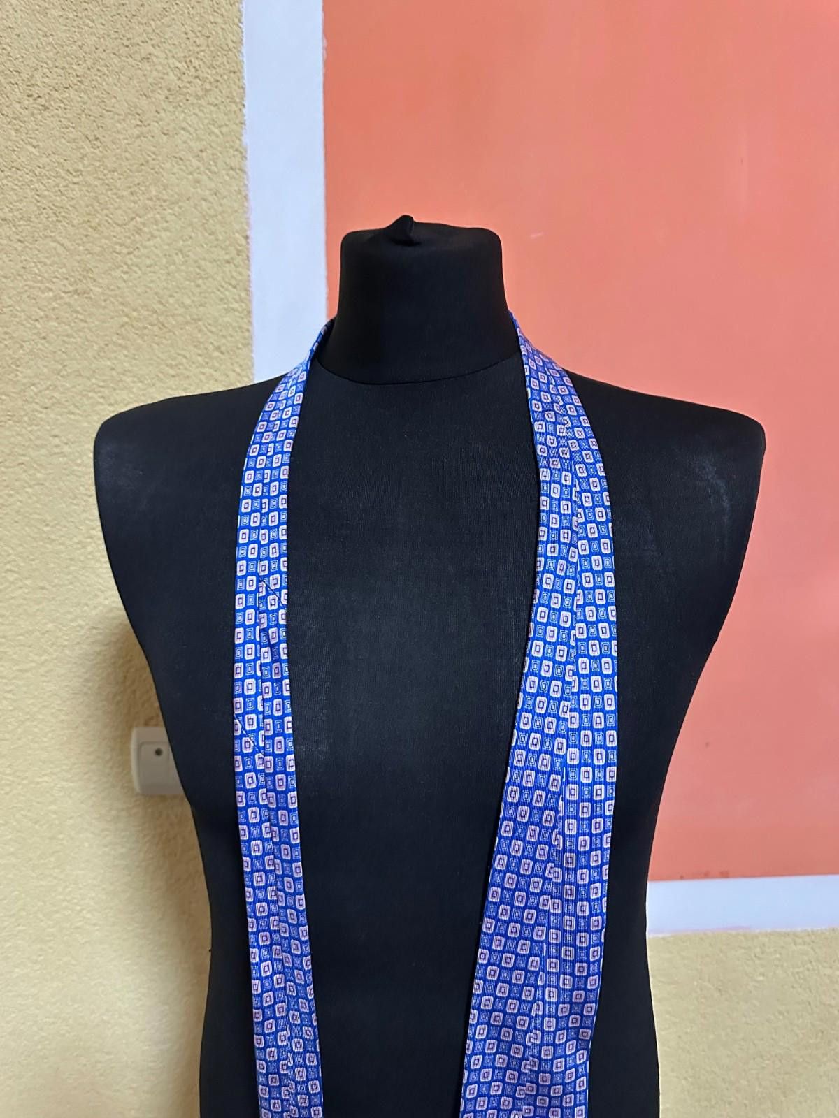 Cesare Attolini Cesare Attolini Silk Tie Purple Size ONE SIZE - 4 Thumbnail