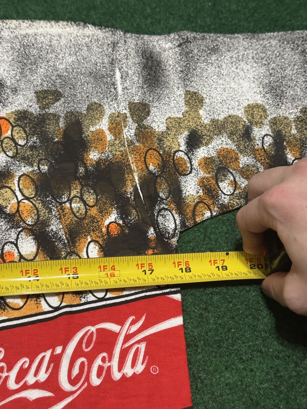 Coca Cola Vintage 90s Coca Cola Coke Basketball AOP RARE Med T Shirt Size US M / EU 48-50 / 2 - 5 Thumbnail
