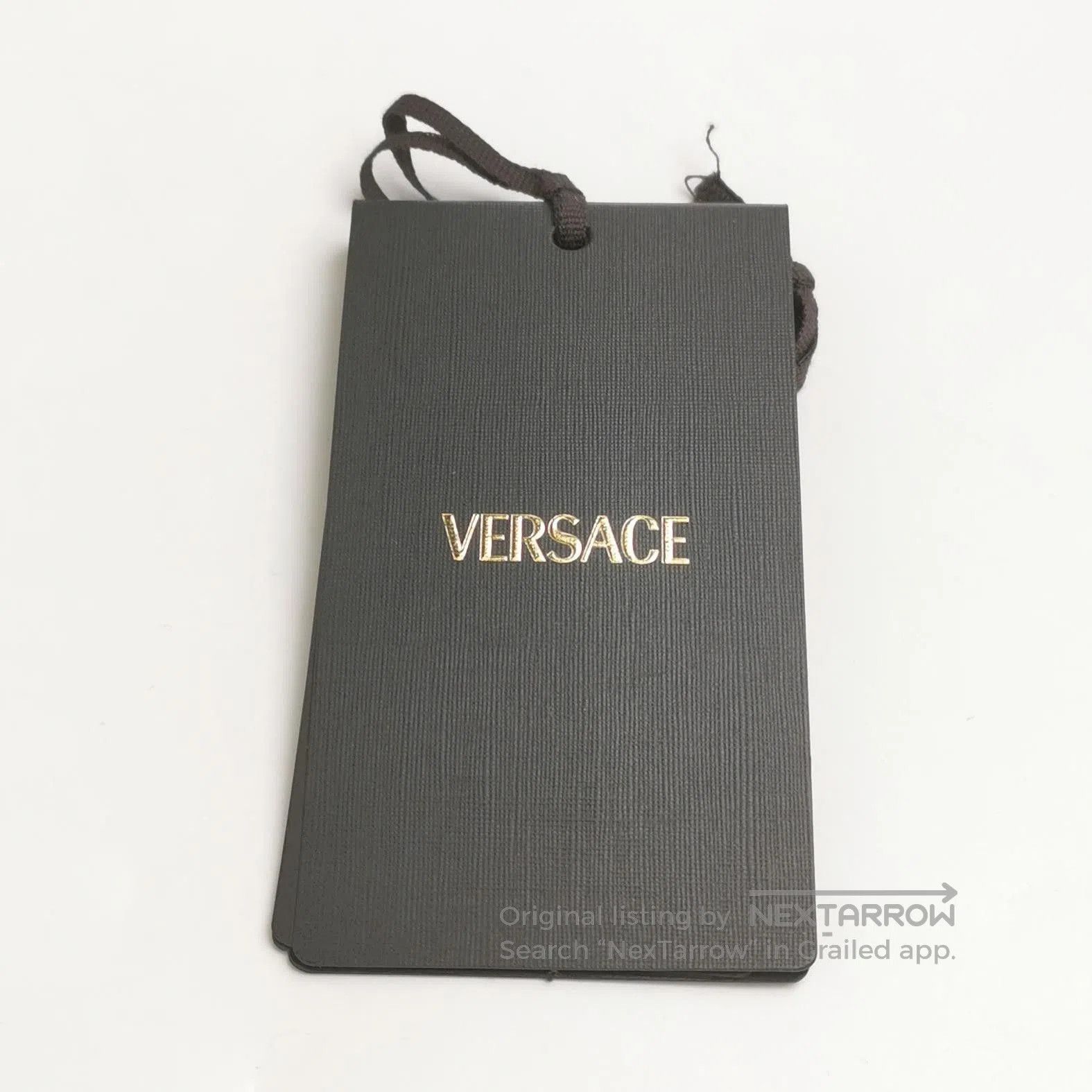 Versace Versace Cotton Solid Logo Crew Neck Long-Sleeve T-Shirt. Size US M / EU 48-50 / 2 - 3 Thumbnail