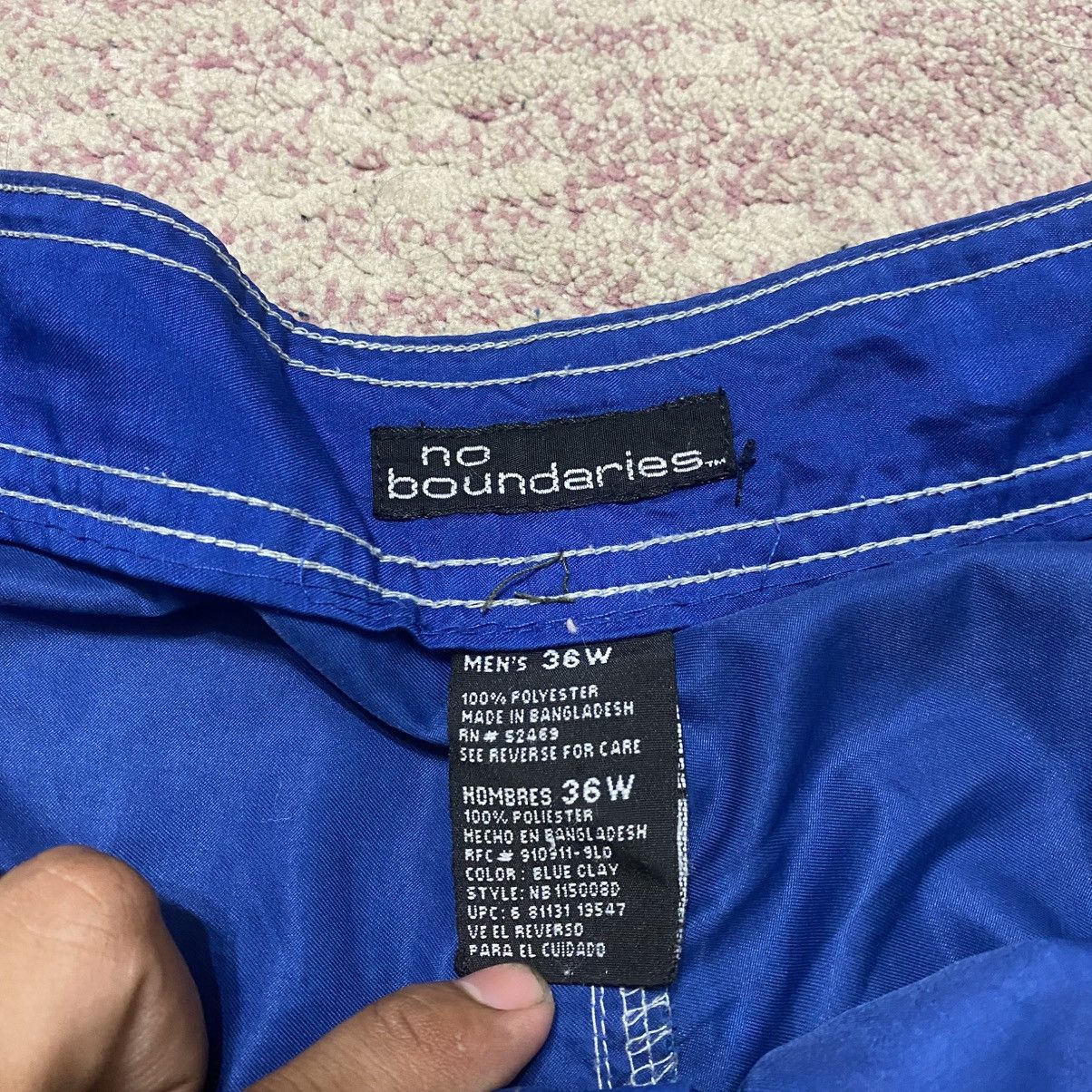 Vintage Vintage Y2K No Boundaries Swim Pants Size US 36 / EU 52 - 5 Thumbnail