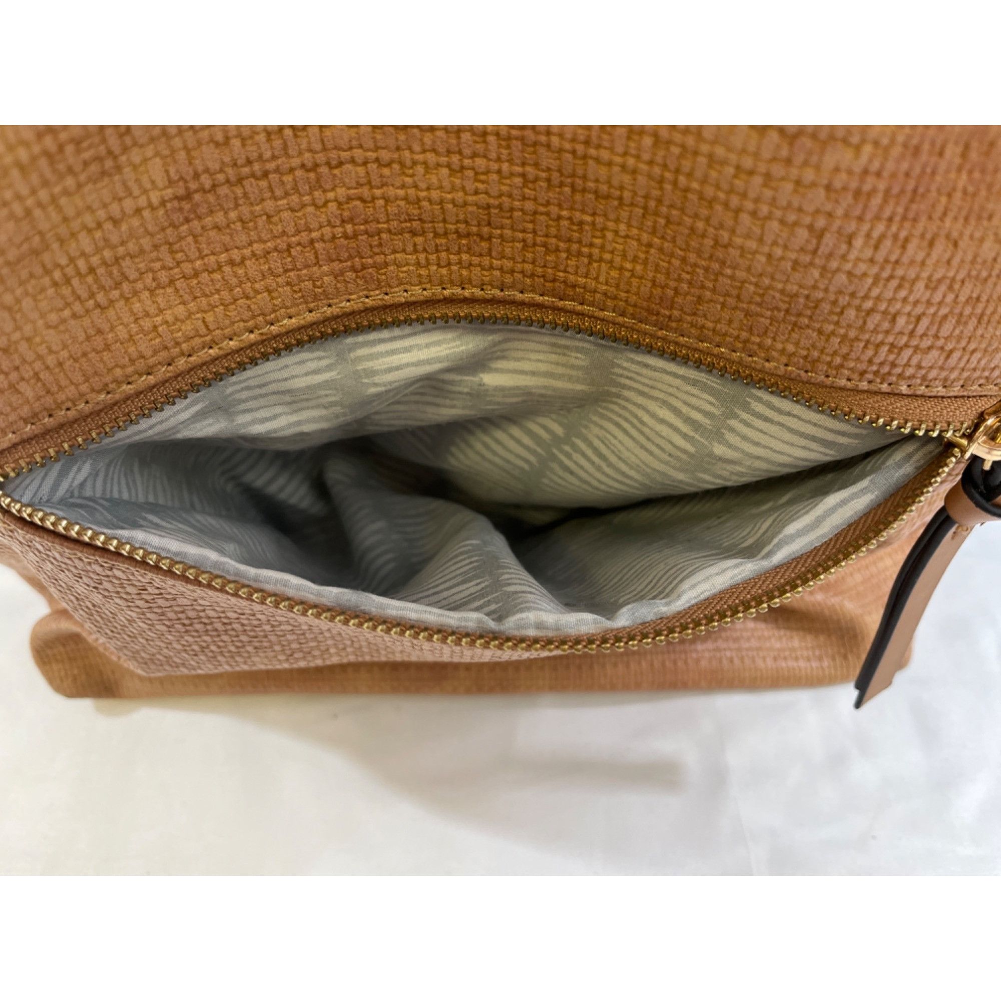 Other Vintage Womens Tan 3 Way Convertible Bag SKU 6408 Size ONE SIZE - 3 Thumbnail