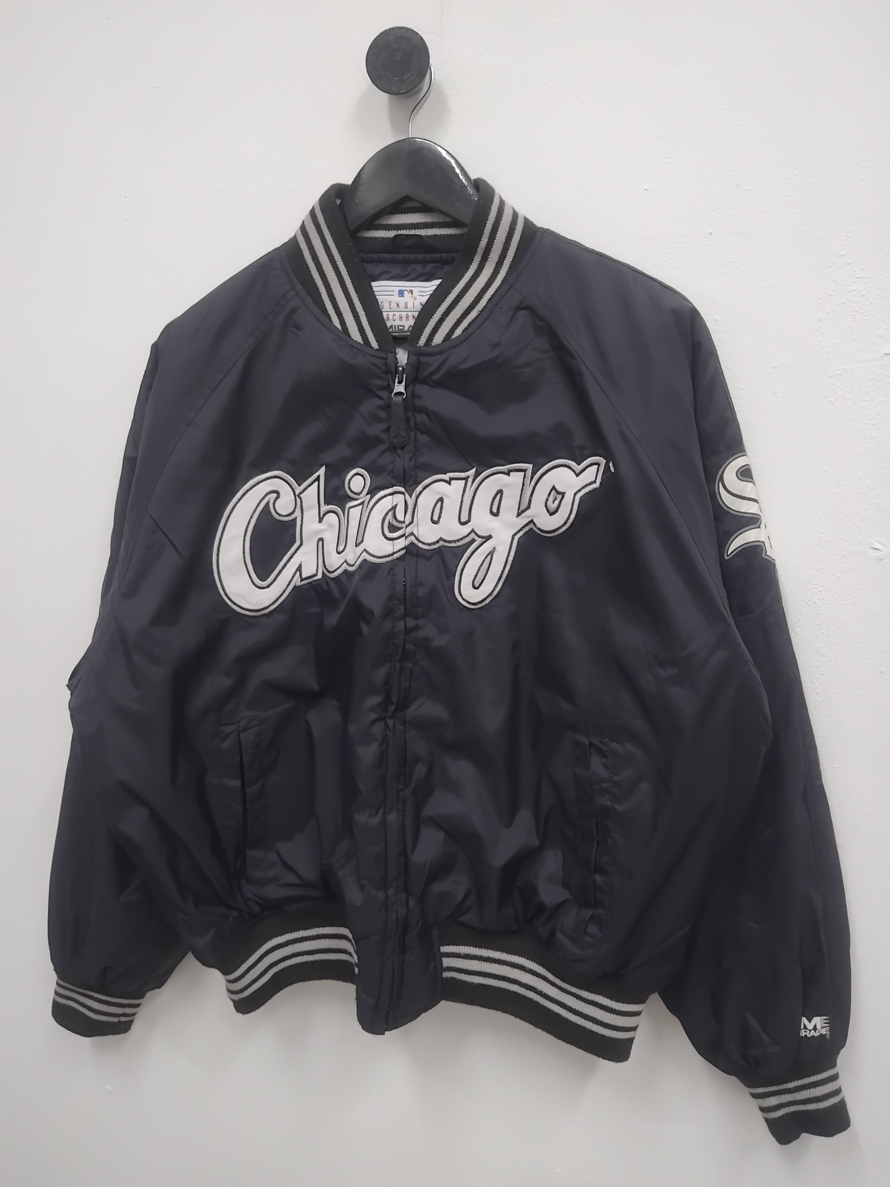 MLB 💥Vintage Chicago Varsity bomber jacket Size US M / EU 48-50 / 2 - 9 Thumbnail