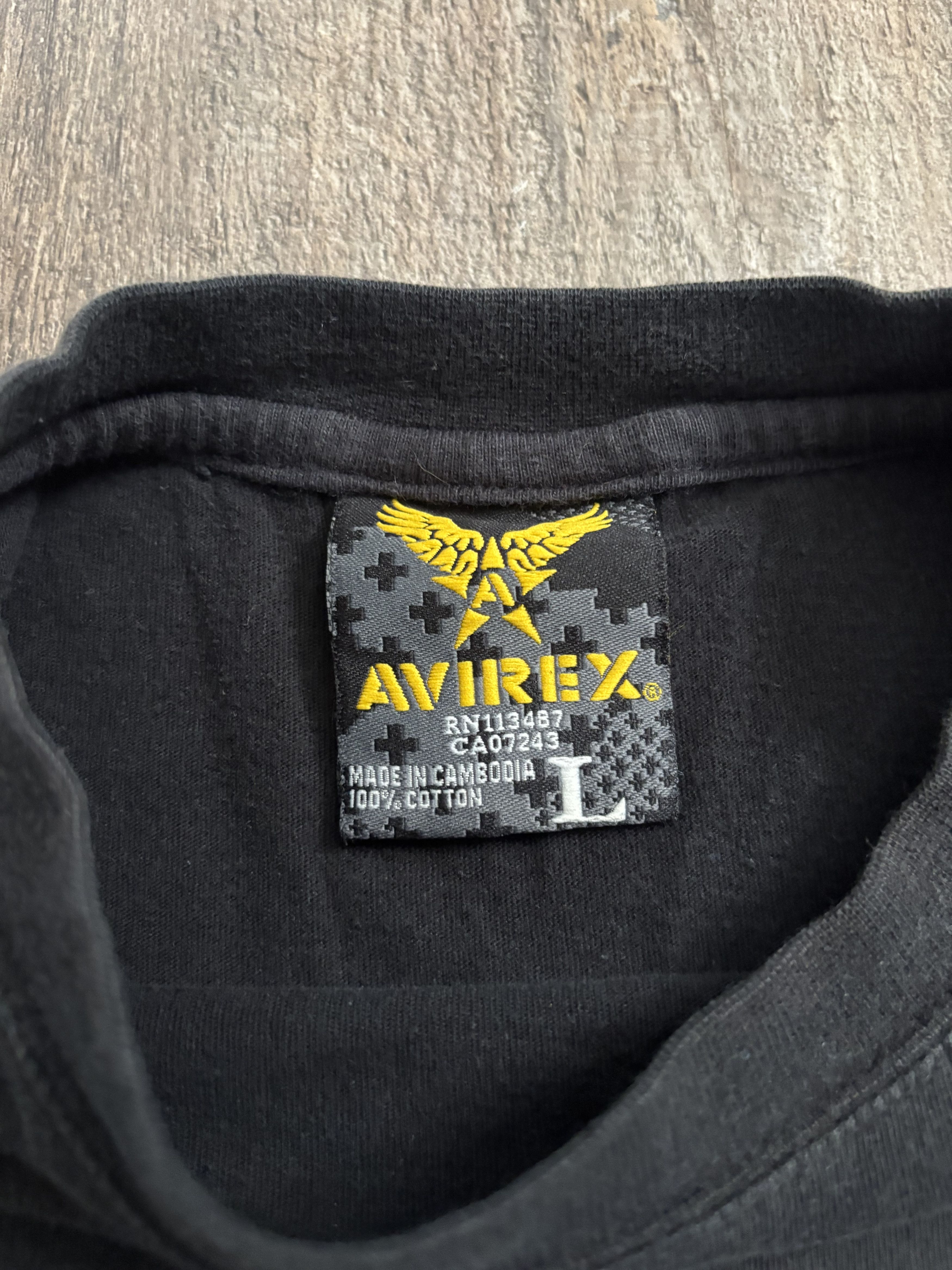Avirex Avirex Chest Logo Tee Shirt Size US L / EU 52-54 / 3 - 2 Thumbnail