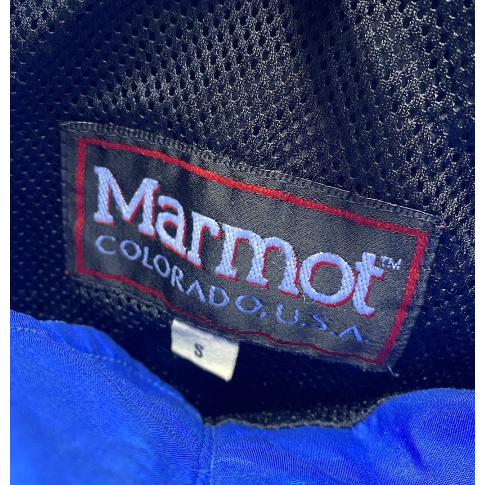 Marmot VINTAGE Marmot Goretex Jacket Women’s Size S Blue Water Resistant USA Made Jacket Women S Blue Marmot Goretex Vintage Jacket Size S / US 4 / IT 40 - 7 Thumbnail