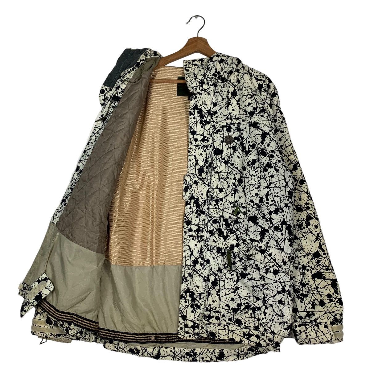 Japanese Brand ARBN SNOWBOARDS ARMOR SKI HOODED JACKET #0011-C1 Size US M / EU 48-50 / 2 - 11 Thumbnail