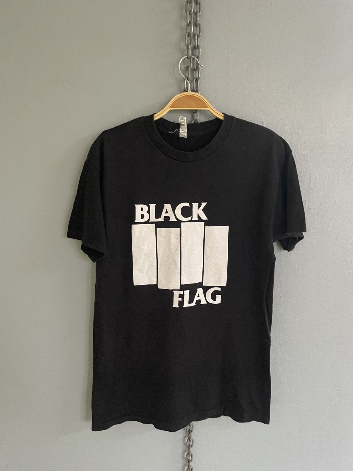 Black Flag punk band t shirt