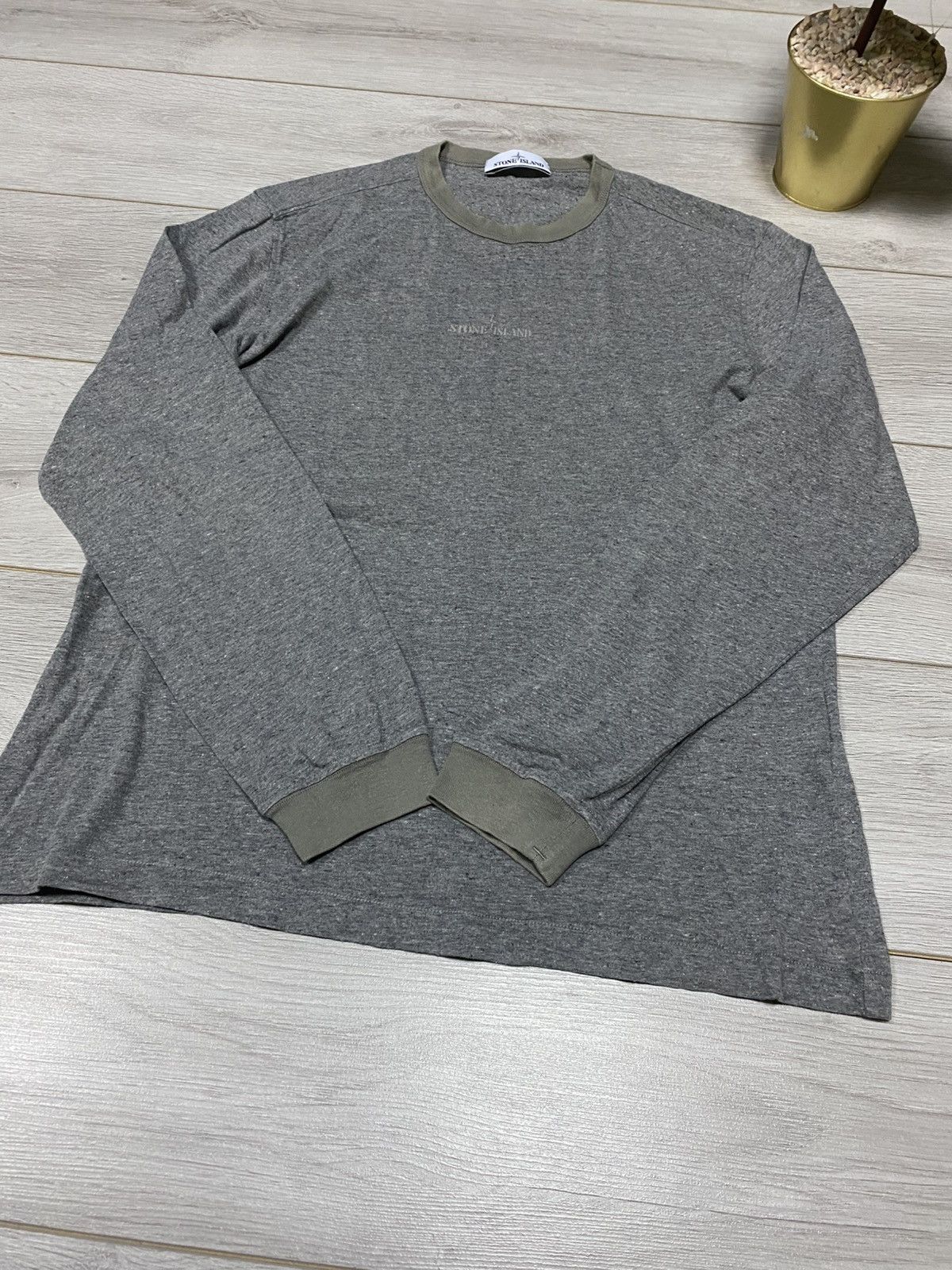 Stone Island Stone Island reflective logo compass vintage long sleeve Size US XL / EU 56 / 4 - 6 Thumbnail