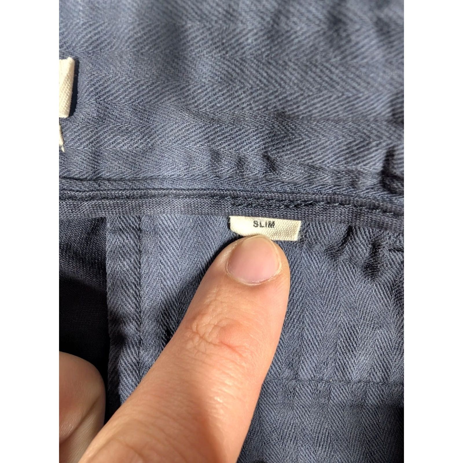 Taylor Stitch Taylor Stitch Foundation Pants Mens 32x32 Gray Slim Canvas Chino Tapered Casual Size US 32 / EU 48 - 6 Thumbnail