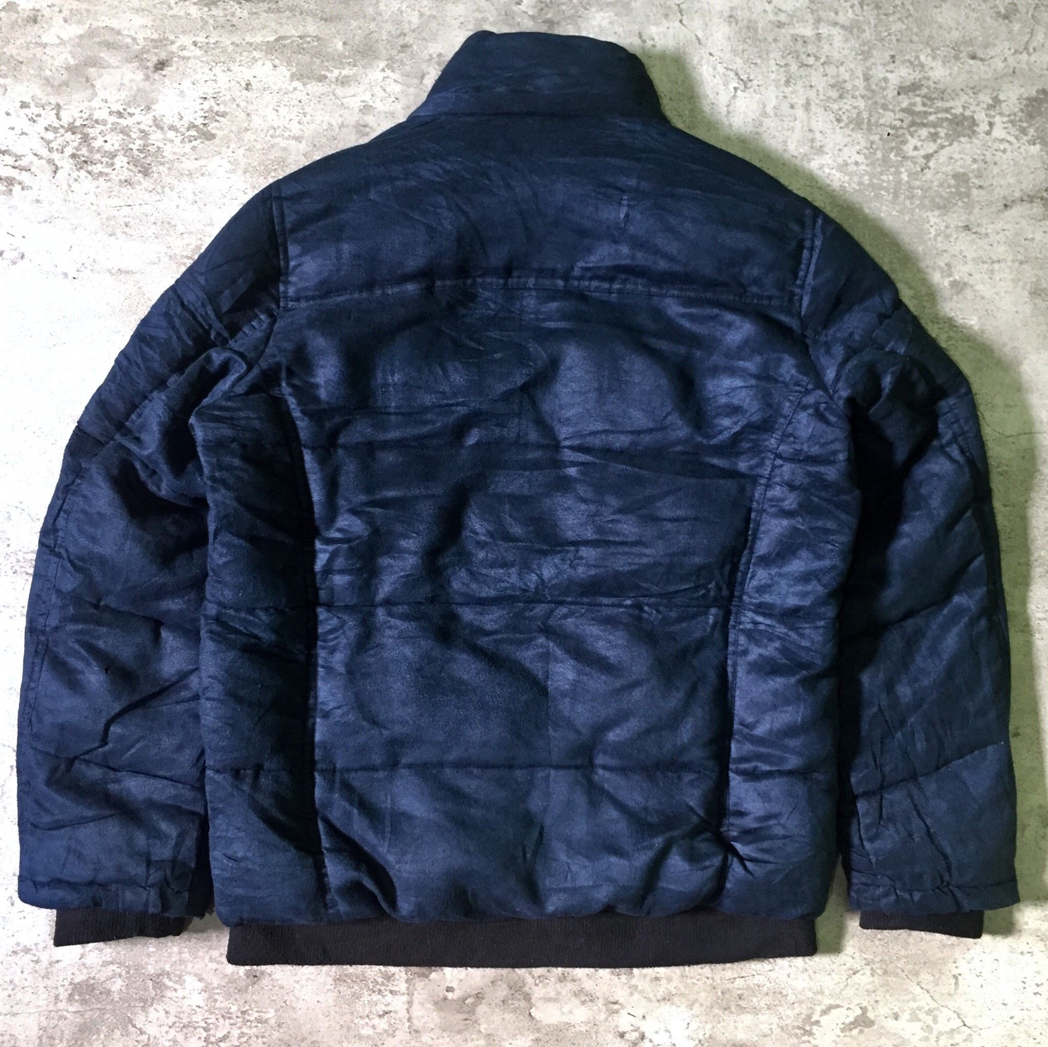 Japanese Brand Louis Chavlon Faux Suede Pattern Rider Replace Hoded Jacket Size US L / EU 52-54 / 3 - 8 Thumbnail