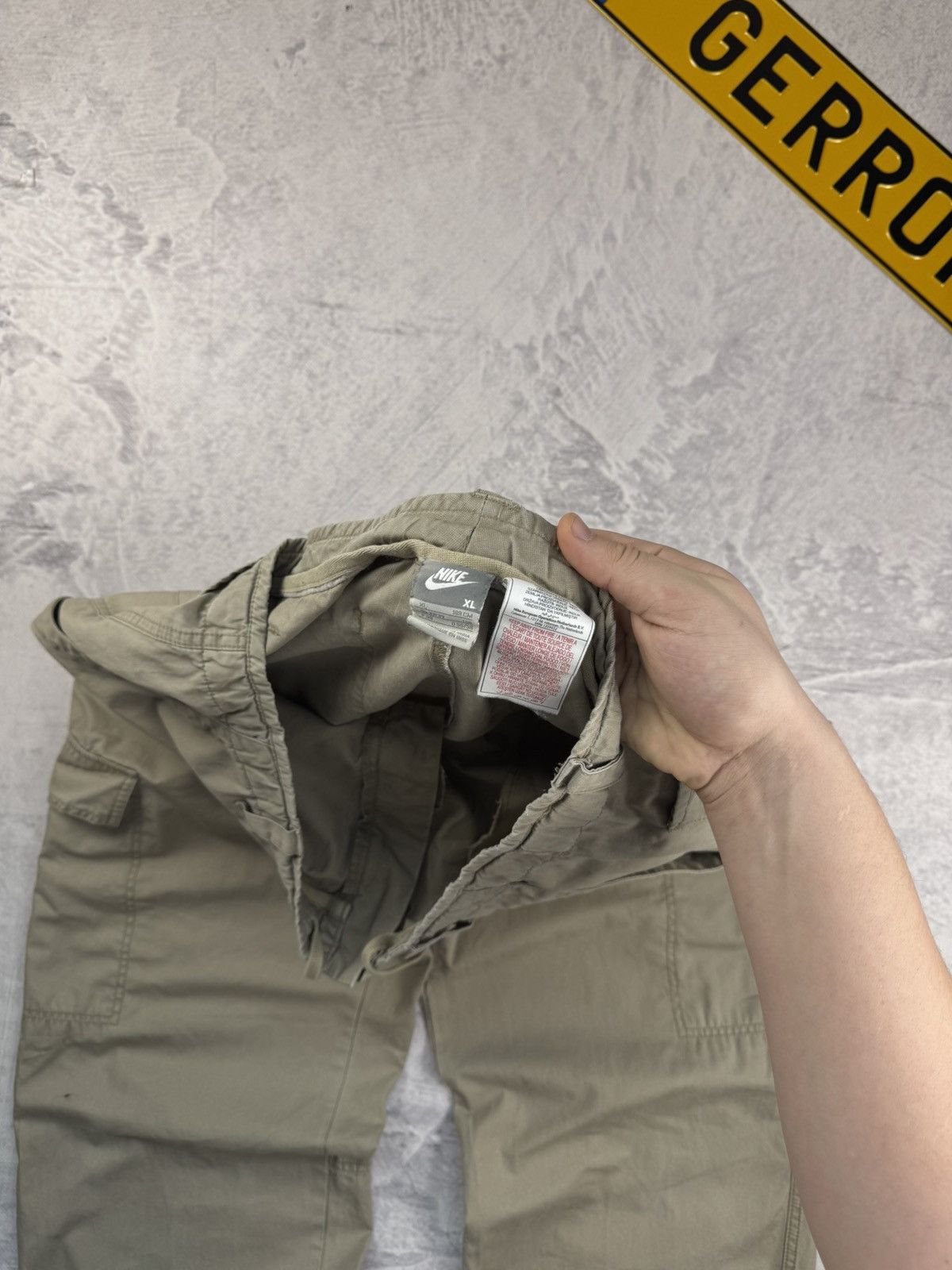Nike × Vintage NIKE CARGO VINTAGE BASIC LOGO OVERSIZE BAGGY PANTS Size US 34 / EU 50 - 4 Thumbnail