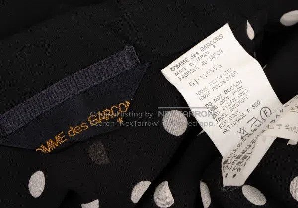 Comme des Garcons Comme Des Garcons Polka dot double-breasted suit jacket Size S / US 4 / IT 40 - 6 Thumbnail