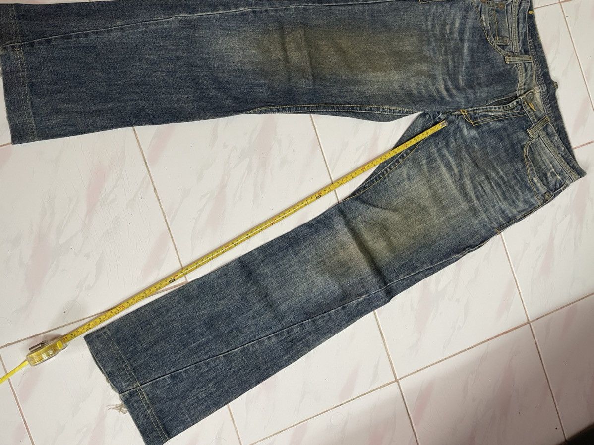 Japanese Brand Come Ca Du Mode Dirty Flare Jeans Size US 32 / EU 48 - 4 Thumbnail