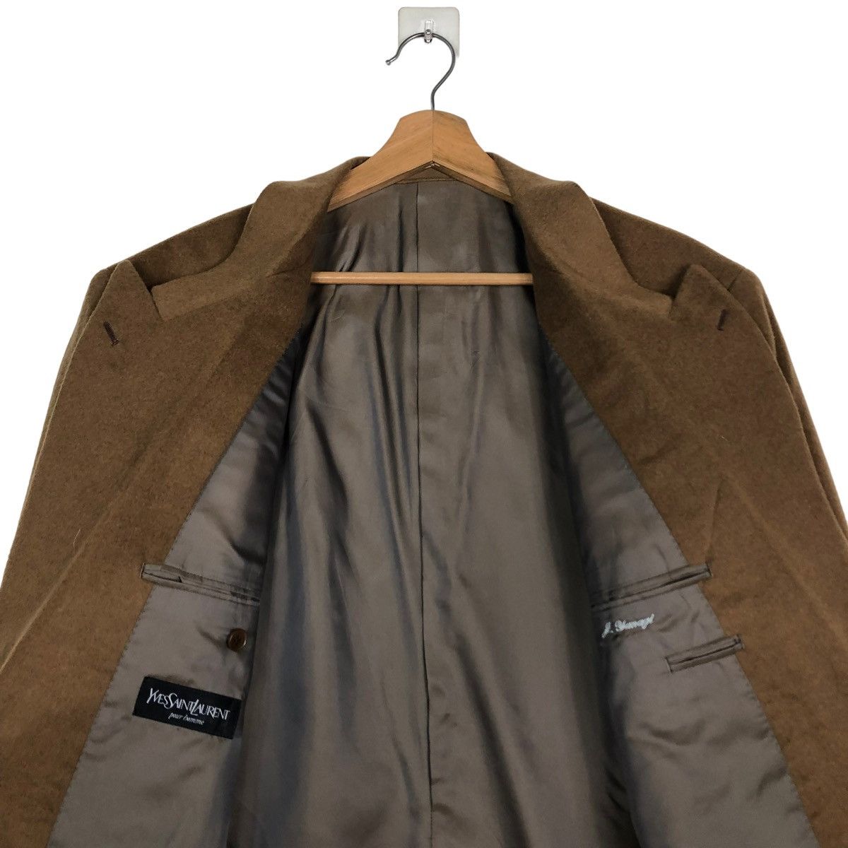 Yves Saint Laurent 🔥VTG CASUAL COATS JACKET YVES SAINT LAURENT DOUBLE BREAST Size US M / EU 48-50 / 2 - 14 Thumbnail