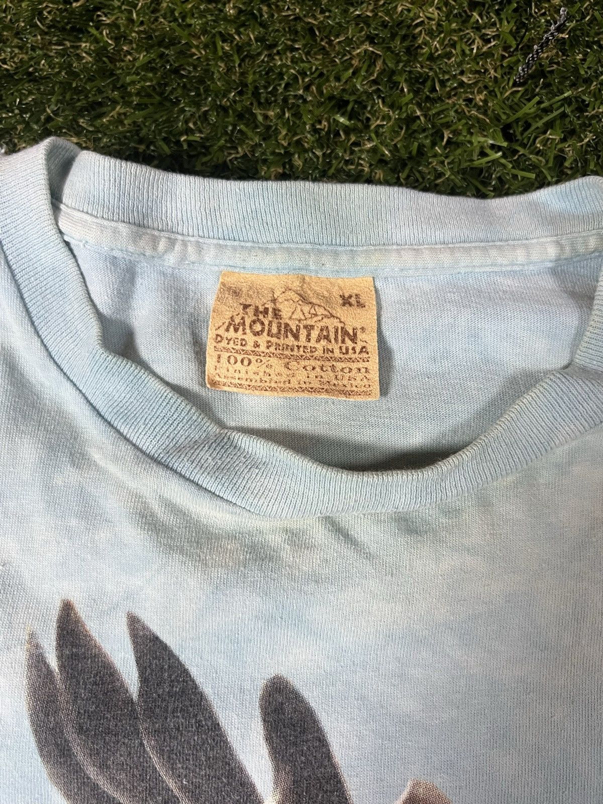 The Mountain × Vintage Vintage Y2K Tye Dyed Bald Eagle American Nature Animal Tee Size US XL / EU 56 / 4 - 4 Thumbnail