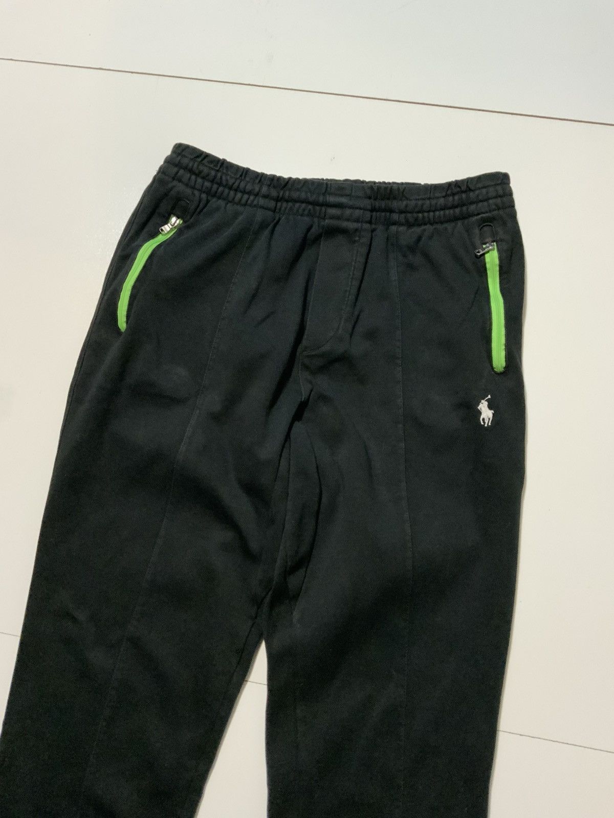 Polo Ralph Lauren Polo Ralph Lauren Pony Player Logo Pleat Track Sweatpants Size US 32 / EU 48 - 4 Thumbnail