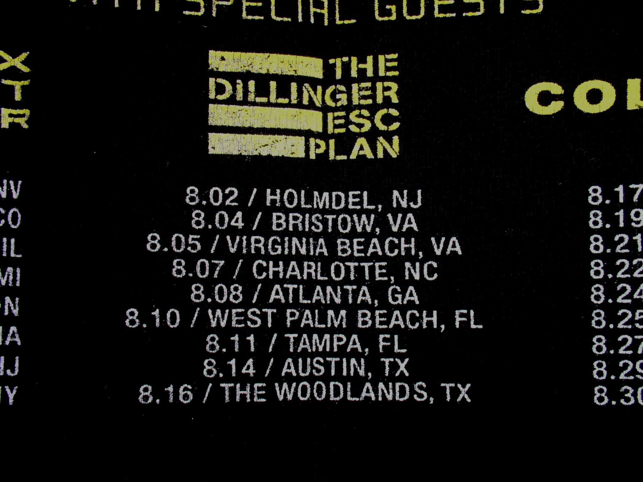 Band Tees Nine Inch Nails Soundgarden Concert Tour T Shirt 2014 Guests Size US XL / EU 56 / 4 - 6 Thumbnail