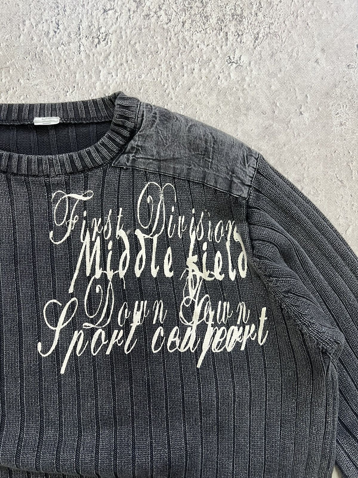 Hysteric Glamour × Japanese Brand VINTAGE Y2K Seditionaries Knitted Print 777 Stylish Sweater Size US L / EU 52-54 / 3 - 5 Thumbnail