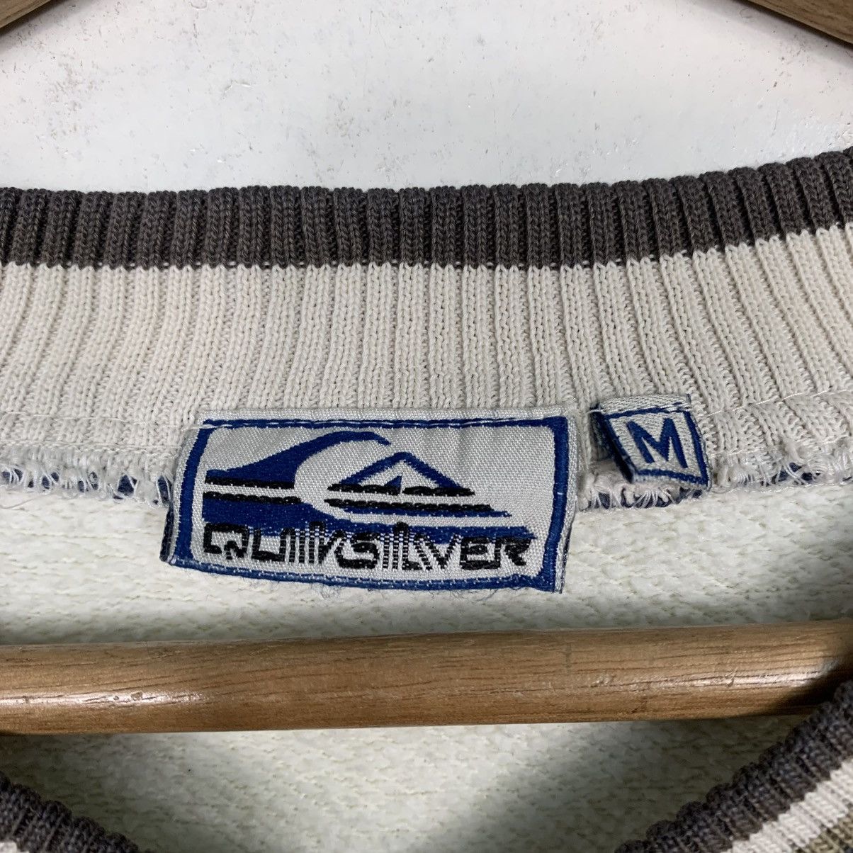 Quiksilver Vintage Quiksilver V-neck Sweatshirt Size US M / EU 48-50 / 2 - 11 Thumbnail