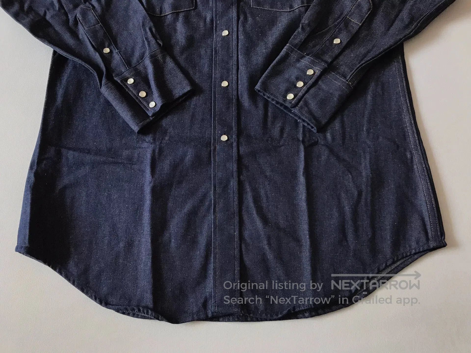 Carhartt 90s Carhartt SU008 Denim Western Shirt. Size US M / EU 48-50 / 2 - 6 Thumbnail