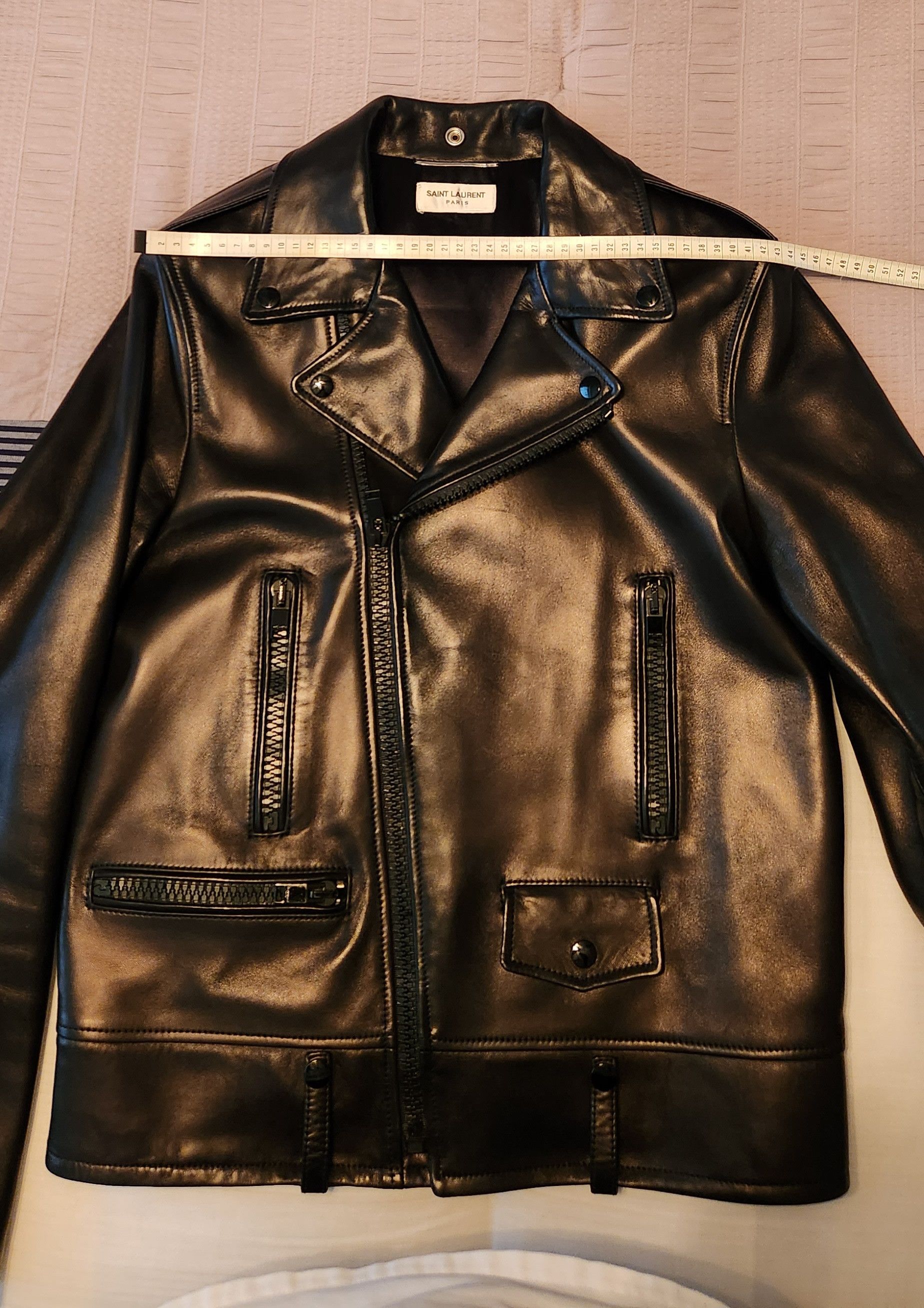 Saint Laurent Paris Saint Laurent Paris L01 Leather Biker Size US M / EU 48-50 / 2 - 16 Thumbnail