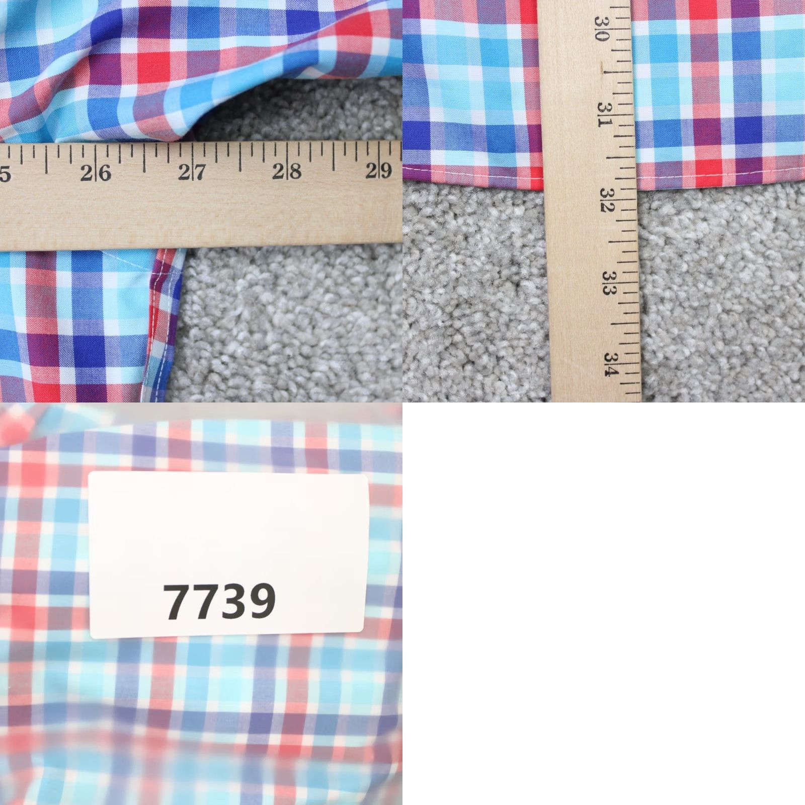 Jos. A. Bank Jos. A. Bank Shirt Mens XL Pink/Blue Traveler's Collection Cotton Long Sleeve Button-Up Plaid Classic Colors Mens XL Pink & Blue Size US XL / EU 56 / 4 - 8 Thumbnail
