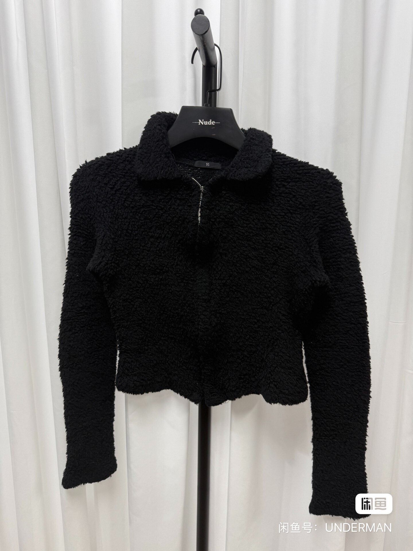 Yohji Yamamoto Yohji Yamamoto Y's Black Cropped Zip Jacket Size US M / EU 48-50 / 2 - 1 Thumbnail