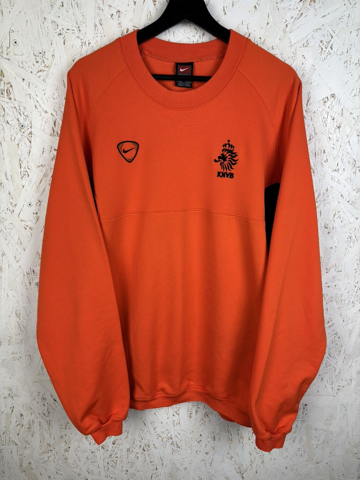 Nike 00s Vintage Nike KNVB Netherlands 2002 Soccer Sweatshirt XXL Size US XXL / EU 58 / 5 - 1 Thumbnail