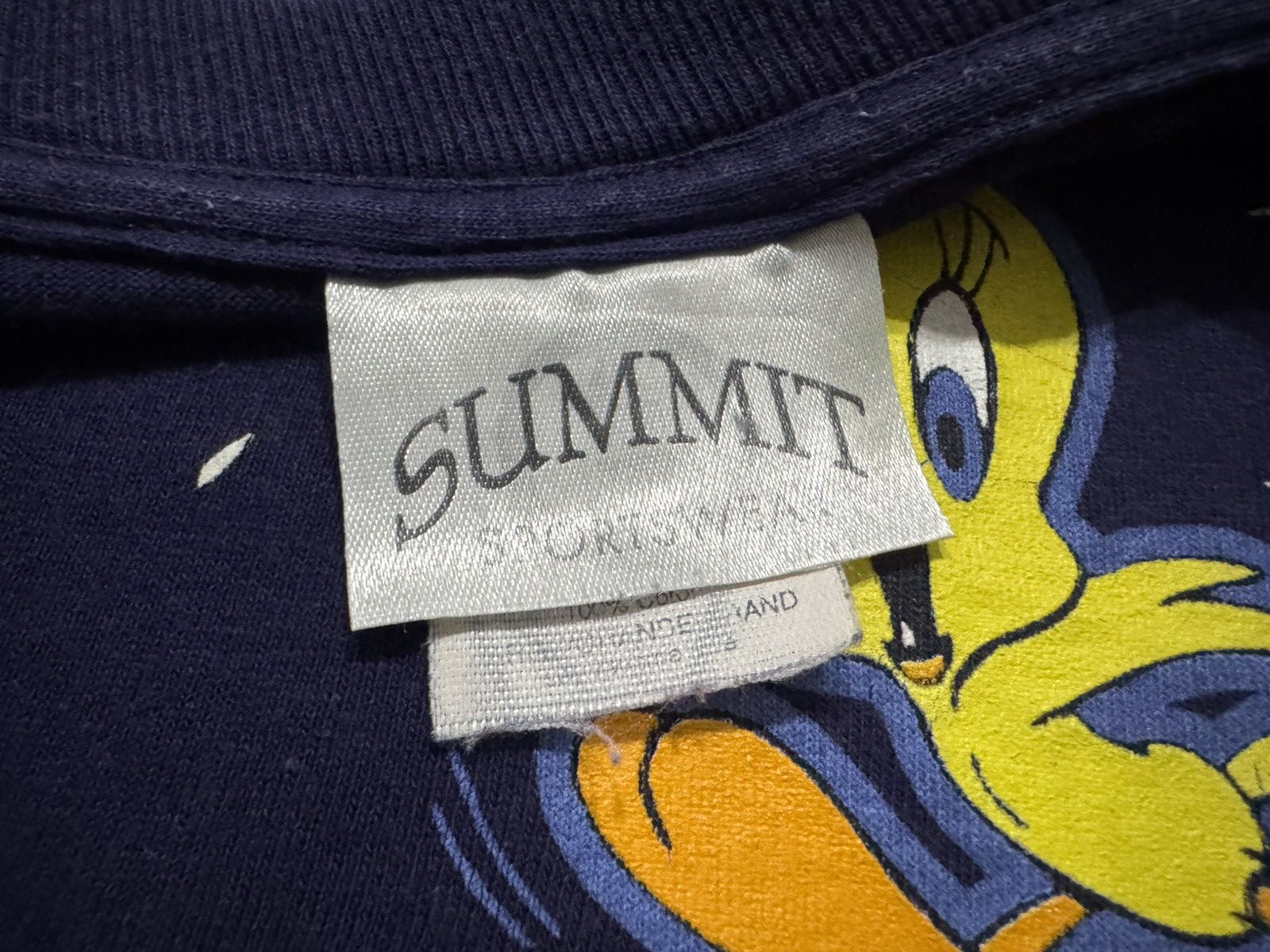 Disney Vintage 90’s Looney Tunes Made in USA Size US L / EU 52-54 / 3 - 3 Thumbnail