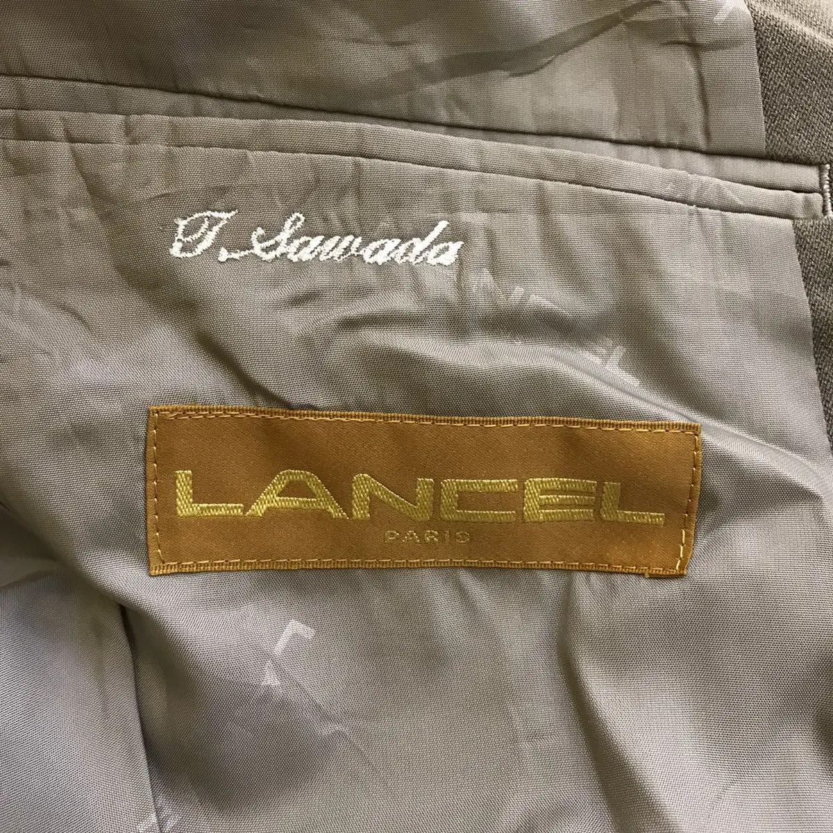 Lancel × Vintage Vintage LANCEL PARIS Double Breasted Peacoat Blazer Sport Size US M / EU 48-50 / 2 - 7 Thumbnail