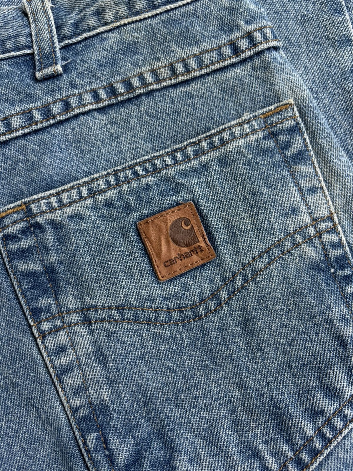 Carhartt carhartt jeans B17 size 40 relaxed fit Size US 40 / EU 56 - 2 Thumbnail