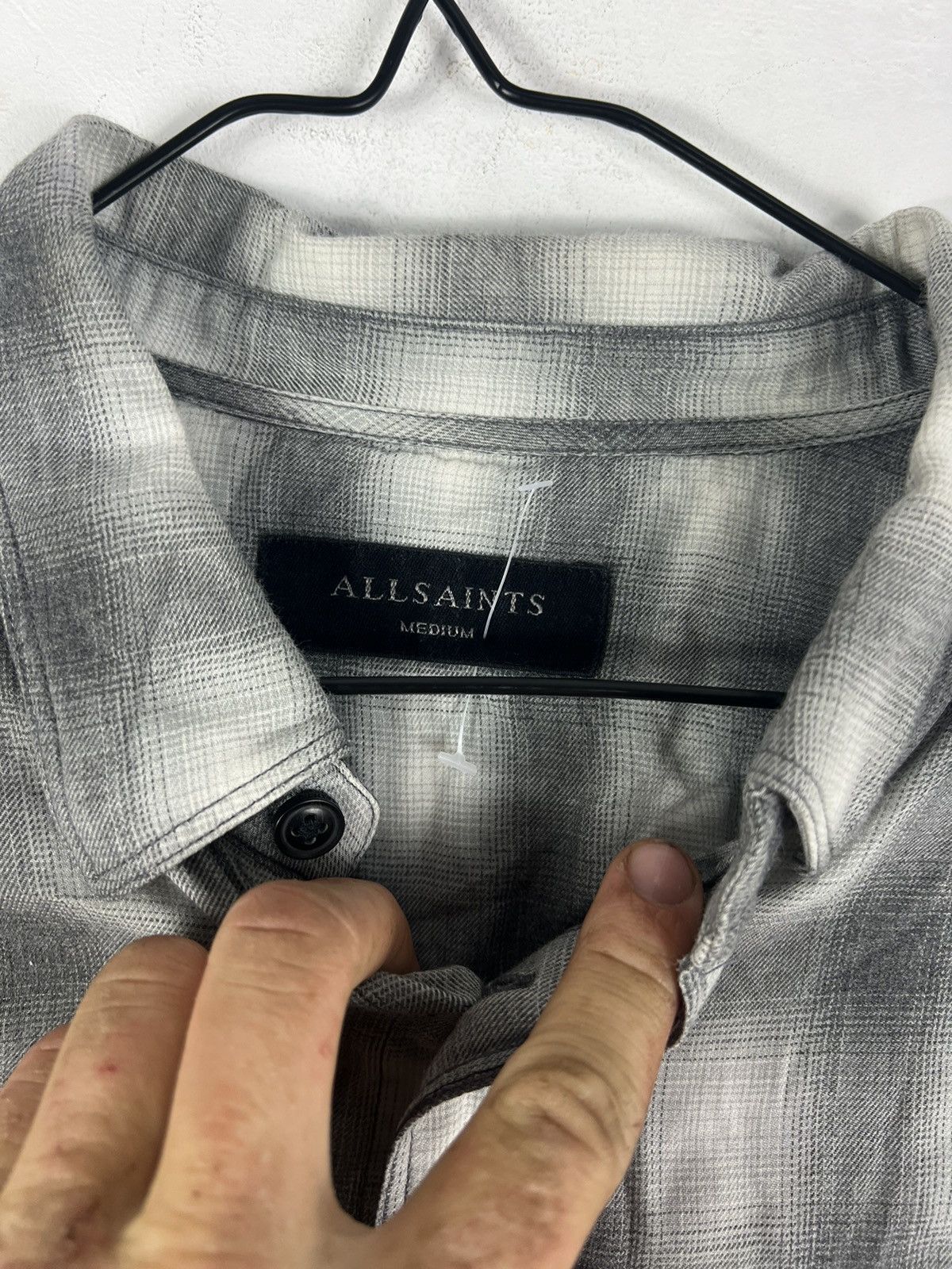 Allsaints Allsaints Hazen Check Shirt Size US M / EU 48-50 / 2 - 3 Thumbnail