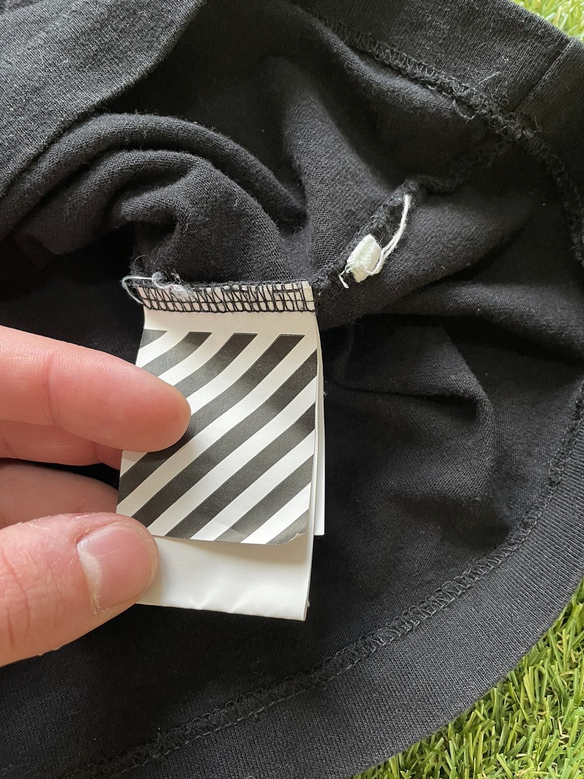 Off-White FW17 OFF WHITE Not Real Seeing Things Graphic T Shirt Mens M Size US M / EU 48-50 / 2 - 5 Thumbnail