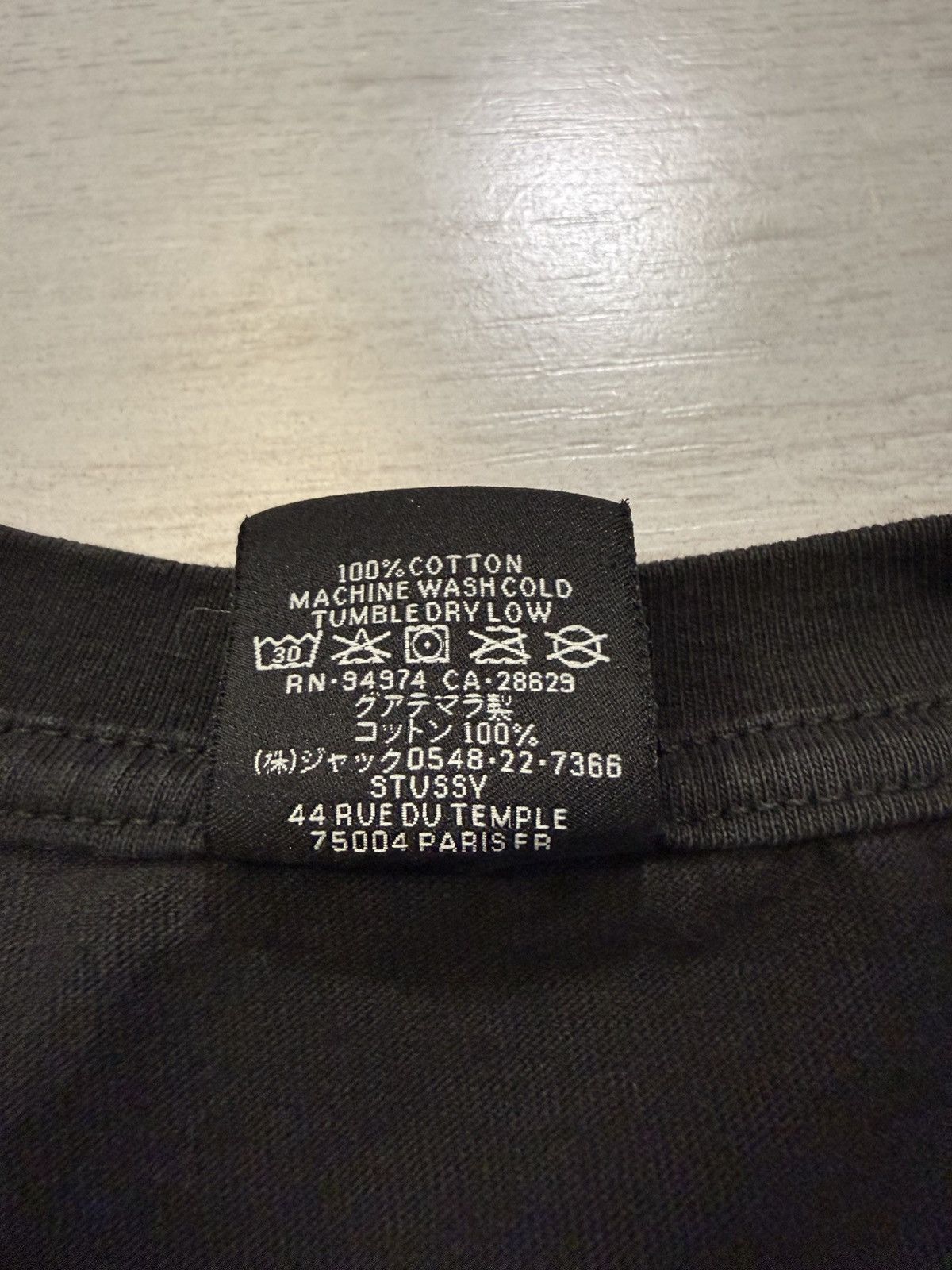 Stussy Y2K Stussy Basic Logo Long Sleeve Tee Size US XL / EU 56 / 4 - 10 Thumbnail