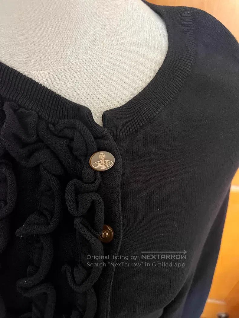 Vivienne Westwood Vivienne Westwood Pleated Cardigan Size L / US 10 / IT 46 - 4 Thumbnail