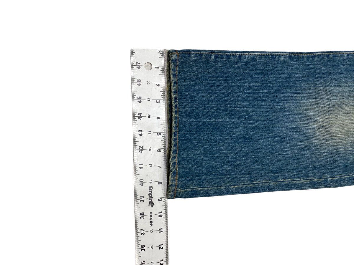 Howe Vintage Howe Tailored Denim Low Rise Straight Jeans Grunge Size US 30 / EU 46 - 10 Thumbnail