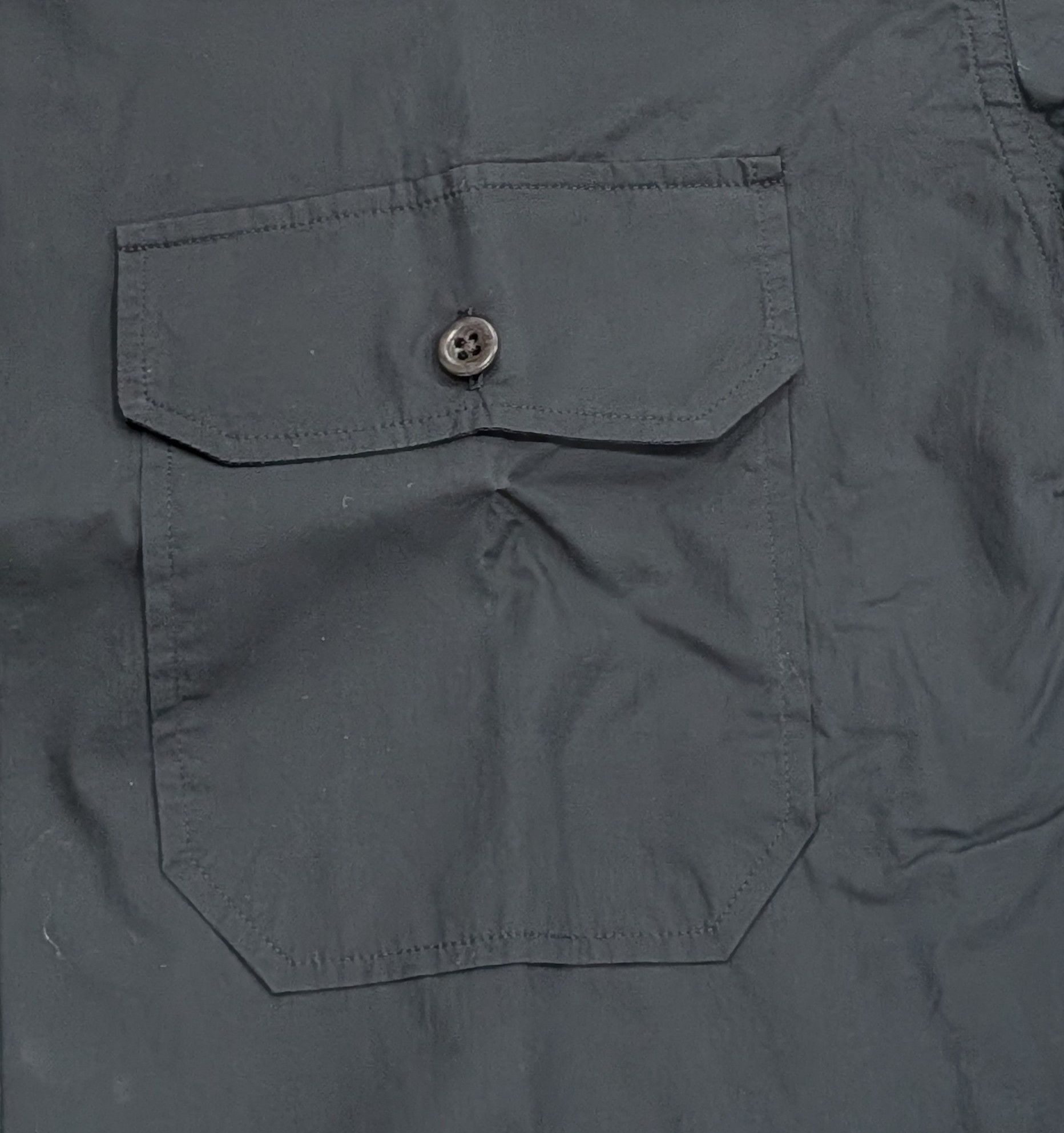 Ralph Lauren Purple Label Ralph Lauren Purple Label Sueded Poplin Button Up Shirt XL Size US XL / EU 56 / 4 - 2 Thumbnail