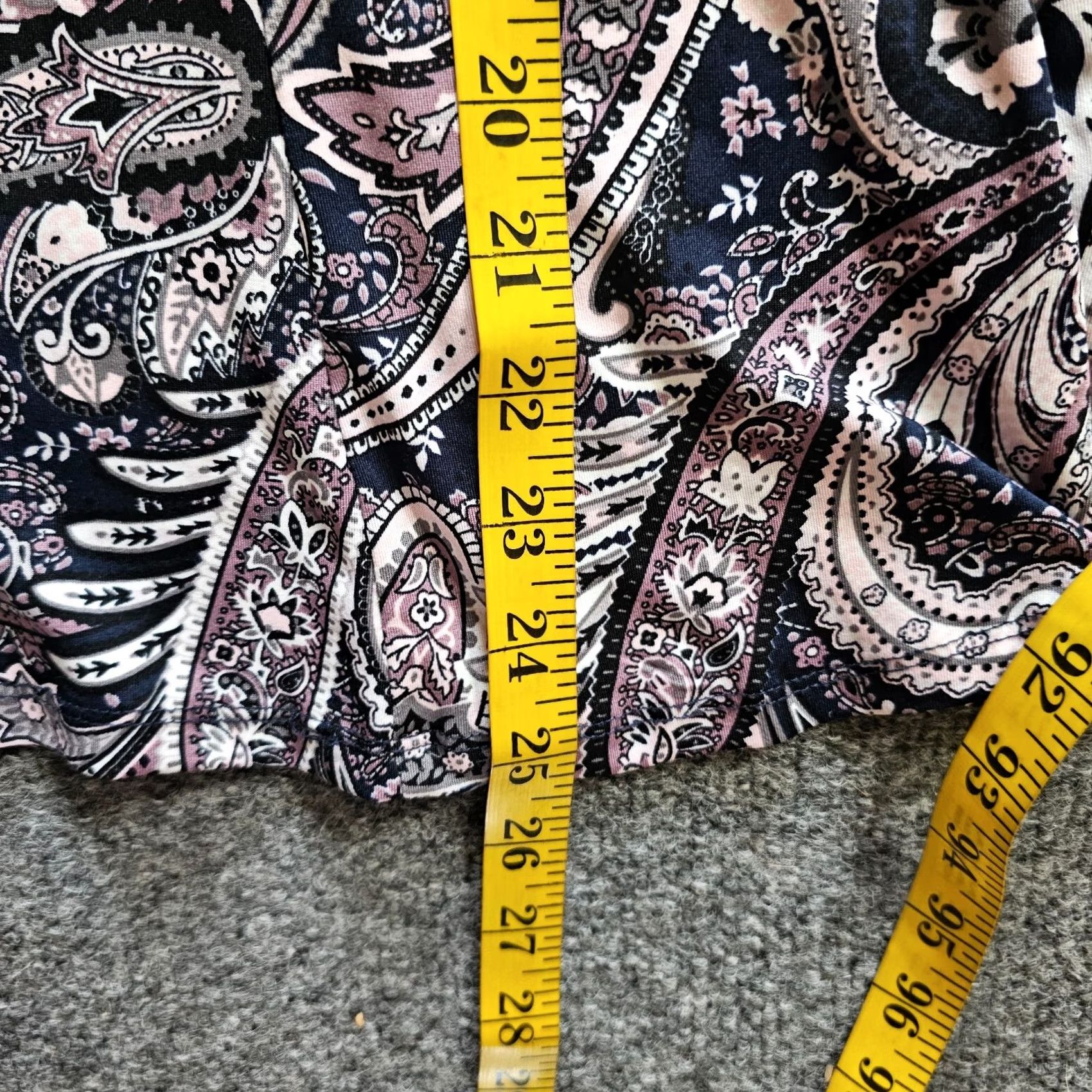 Vintage Cocomo Top Women Large Black Brown Paisley 3/4 Sleeve Slinky Stretchy Career Blouse Dress Shirt Ladies Womens Size L / US 10 / IT 46 - 6 Thumbnail