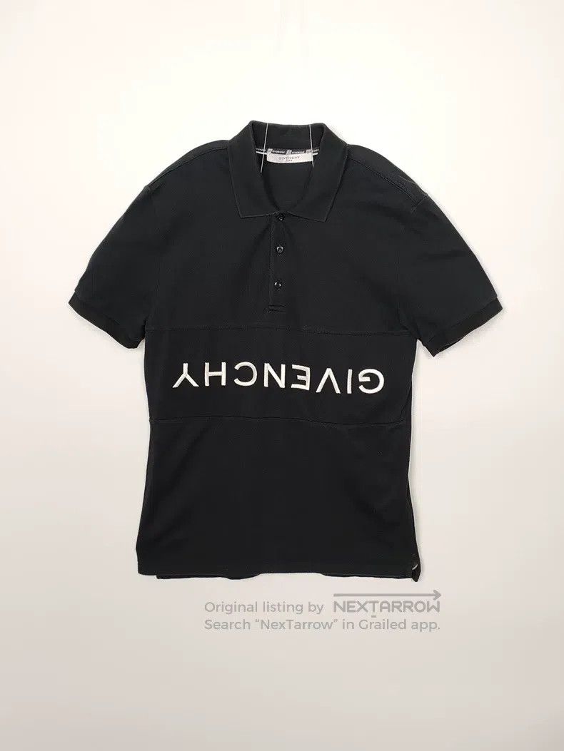 Givenchy Givenchy Men's Embroidered Polo Shirt Size US M / EU 48-50 / 2 - 1 Thumbnail