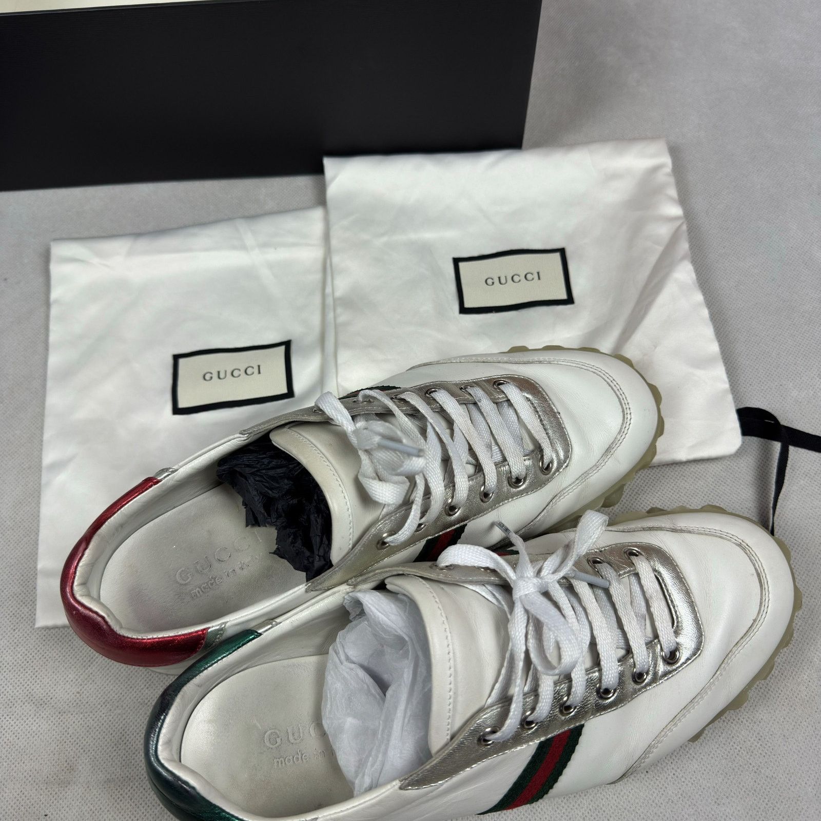 Gucci Gucci Mens Leather shoes 8.5 Size US 9 / EU 42 - 5 Thumbnail