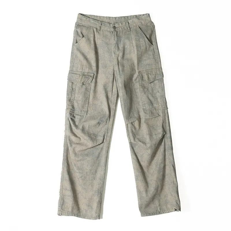 Japanese Brand × Jean Retro loose wide leg pocket jeans Size US 30 / EU 46 - 5 Thumbnail