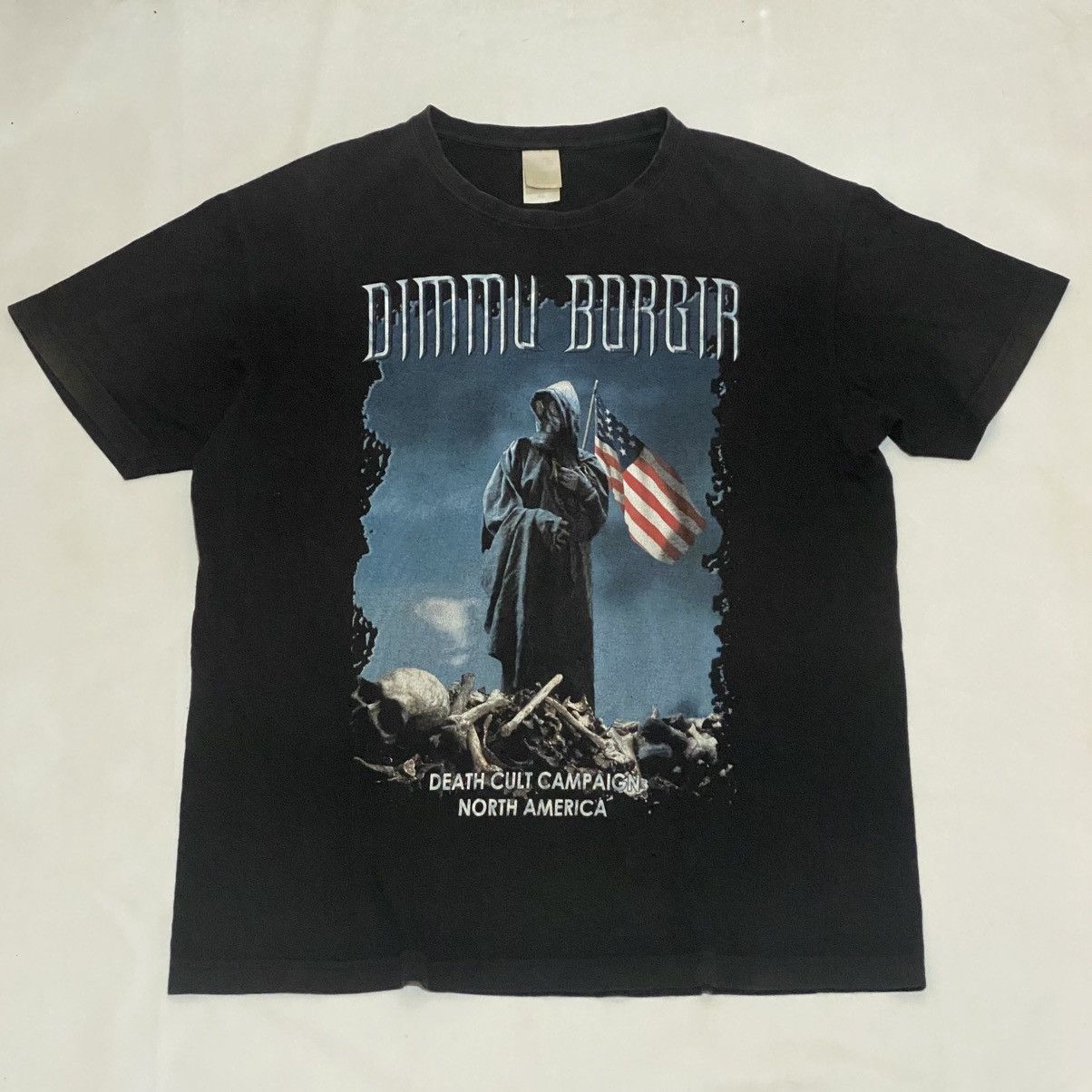 Fruit Of The Loom Dimmu Borgir tshirt band burzum mayhem cradle of filfth Size US XL / EU 56 / 4 - 1 Thumbnail