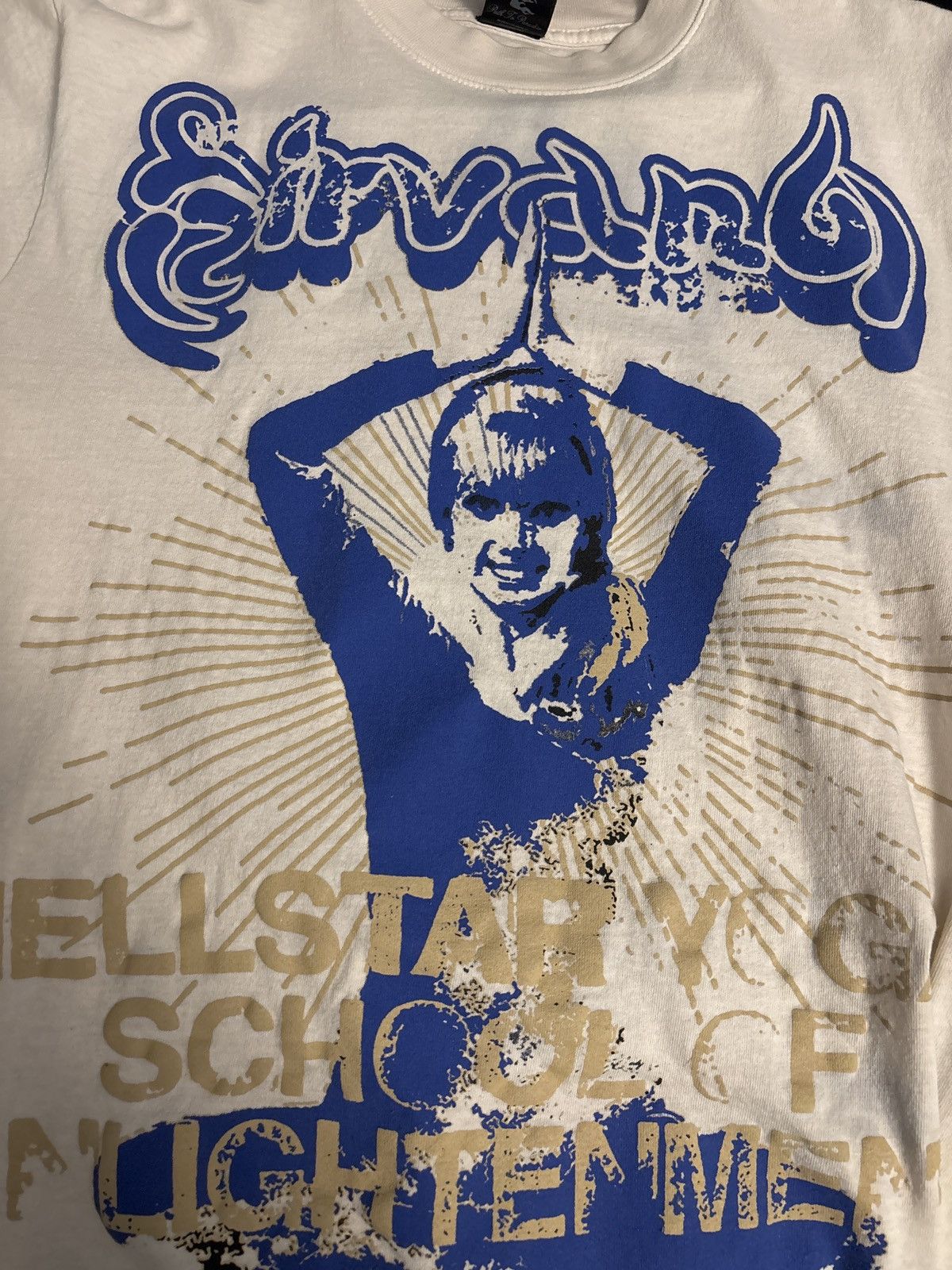 HELLSTAR HELLSTAR STUDIOS YOGA CREAM TEE Size US S / EU 44-46 / 1 - 5 Thumbnail
