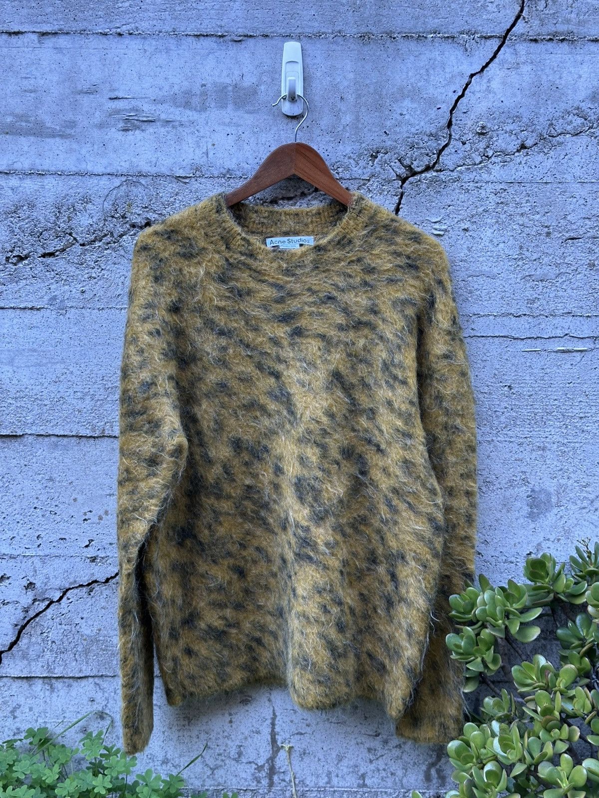 Acne Studios RARE GRAIL Acne Studios printed mohair sweater Size US L / EU 52-54 / 3 - 2 Thumbnail