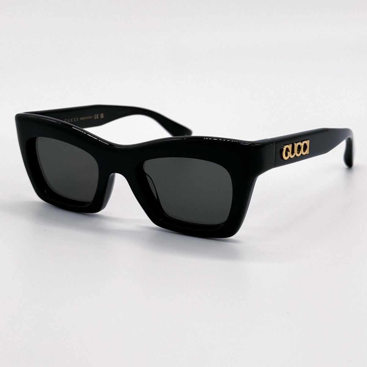 Gucci NEW GUCCI GG1773S 001 CAT EYE BLACK GREY WOMEN SUNGLASSES Size ONE SIZE - 3 Thumbnail